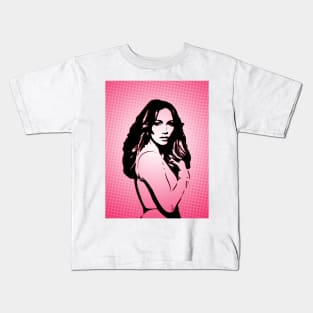 Jennifer Lopez | Pop Art Kids T-Shirt